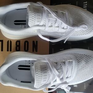 NOBULL Unisex Mesh White Athletic Shoes